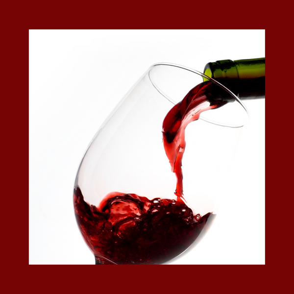 A moderate dose of red wine can bring blissful feelings!